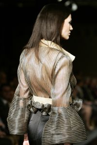 18-03-2007 SHOWBIZZ; ZAKEN VROUWEN HOUDEN VAN MOOIE MODE DUS VAN MART VISSER. Het Amsterdamse Hilton was weer bepalende lokatie voor het modebeeld van voorjaar-zomer 2007. Mart Visser bracht een wisselende show van zijn draagbare mode voor vooral de zakenvrouw, jong of oud. Ook diverse kamerleden waren weer aanwezig en allen droegen zij een creatie van Mart Visser. Zo liepen er rond Leatitia Griffith, Karien van Gennip,Ed Nijpels met partner Elsbeth Janmaat, Ans Markus,Christine Noordzij,Cees Dam, Gerrie van der Klei,Tineke de Groot en Mariette  Barnhoorn. 
foto: Albert den Iseger.