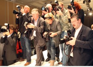02-03-2008 SHOWBIZZ; VOORJAARSMODESHOW PAUL SCHULTEN IN HOTEL OKURA TE AMSTERDAM. Vele prominenten waren weer gekomen naar het  Okura Hotel om weer te genieten van een heerlijke en mooie modeshow van Paul Schulten.
foto: Albert den Iseger.