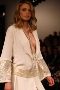 15-03-2008 SHOWBIZZ; MART VISSER HAUTECOUTURE SHOW VOORJAAR 2008.
foto: Albert den Iseger