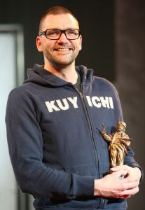 10-03-2009 SHOWBIZZ; DE REMBRANDT AWARDS  WERDEN OOK DIT JAAR WEEER UITGEREIKT.De Nederlandse Oscars gingen dit jaar naar Martijn Lakemeier-Martin Koolhoven-Melody Klaver-Ilse de Lange-Willeke van Ammelrooy.
foto: Albert den Iseger.