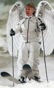 22-03-2011 SHOWBIZZ; ALBERT DEN ISEGER IS VOOR WEEKBLAD PRIVE IN DE FRANSE ALPEN OP ZOEK NAAR..
foto: Tatjana den Iseger