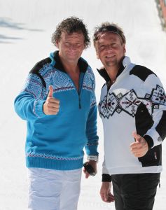 01-04-2011 SHOWBIZZ; STERREN VIEREN WINTERSPORTVAKANTIE IN LERMOOS TE OOSTENRIJK. Frans Bauer_ Sieneke_De Gebroeders Ko_Gerard Joling_Frans Duijts_Rene Schuurmans_Grad Damen_Jannes_Alex en Marianne Weber hadden meer dan plezier in het prachtige Lermoos. De Tros nam daar het programma TROS muziekfeest in de sneeuw op. Wat vrijdag  1 April word uitgezonden.
foto: Albert den Iseger.