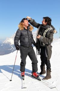 01-04-2011 SHOWBIZZ; STERREN VIEREN WINTERSPORTVAKANTIE IN LERMOOS TE OOSTENRIJK. Frans Bauer_ Sieneke_De Gebroeders Ko_Gerard Joling_Frans Duijts_Rene Schuurmans_Grad Damen_Jannes_Alex en Marianne Weber hadden meer dan plezier in het prachtige Lermoos. De Tros nam daar het programma TROS muziekfeest in de sneeuw op. Wat vrijdag  1 April word uitgezonden.
foto: Albert den Iseger.