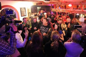 01-04-2011 SHOWBIZZ; STERREN VIEREN WINTERSPORTVAKANTIE IN LERMOOS TE OOSTENRIJK. Frans Bauer_ Sieneke_De Gebroeders Ko_Gerard Joling_Frans Duijts_Rene Schuurmans_Grad Damen_Jannes_Alex en Marianne Weber hadden meer dan plezier in het prachtige Lermoos. De Tros nam daar het programma TROS muziekfeest in de sneeuw op. Wat vrijdag  1 April word uitgezonden.
foto: Albert den Iseger.