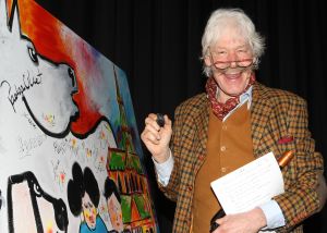 01-03-2011 SHOWBIZZ; JACQUES D ANCONA EN PARTNER HANS LANGHOUT HAALDEN DE STERREN NAAR GRONINGEN. Voor stichting HELP DIRECT kwamen tal van bekenden naar het verre Groningen om geheel belangeloos op te treden voor dit goede doel.
foto: Albert den Iseger.