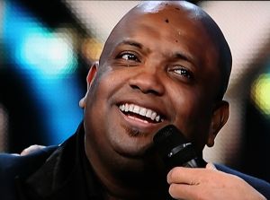 16-03-2012 SHOWBIZZ; BRYAN B WINT EEN MILJOEN EURO IN THE WINNER IS. Een van de Sterren van de DINER SHOW  BRYAN B  wint een miljoen euro en een platen contract in de SBS The Winner is Show van Beau van Erven Dorens. Frank Wentink was een van de eerste die Bryan feliciteerde met zijn overwinning. Bryan B schonk direct 50.000 euro aan WAR CHILD de aktie van radio 538. 
foto: Albert den Iseger.