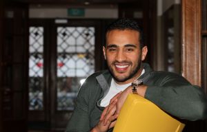 13-03-2013 SHOWBIZZ; BADR HARI SPREEKT OPENHARTIG  IN WEEKBLAD PRIVE.  Badr Hari die aankomend weekend weer na lange tijd in de ring zal staan in Zagreb had een exclusief interview met Evert Santegoeds over zijn PRIVE leven. Badr verteld aan Evert alles over zijn lange dagen in de cel, zijn liefde voor Estelle en wat hij de afgelopen tijd allemaal heeft geleerd. 
foto: Albert den Iseger.