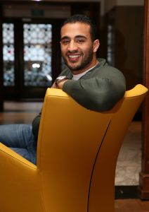 13-03-2013 SHOWBIZZ; BADR HARI SPREEKT OPENHARTIG  IN WEEKBLAD PRIVE.  Badr Hari die aankomend weekend weer na lange tijd in de ring zal staan in Zagreb had een exclusief interview met Evert Santegoeds over zijn PRIVE leven. Badr verteld aan Evert alles over zijn lange dagen in de cel, zijn liefde voor Estelle en wat hij de afgelopen tijd allemaal heeft geleerd. 
foto: Albert den Iseger.