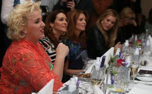 20-03-2013 SHOWBIZZ; OP DE JAARLIJKSE NANNIC PARTY WON ANTJE MONTERO DE AWARD. 
Tijdens de jaarlijkse Nannic Lunch wordt altijd een prijs uitgereikt voor aan een bekende vrouw die verantwoordelijkheid neemt voor haar eigen leven en voor haar omgeving. En dit jaar was dat Antje Monteiro.
foto: Albert den Iseger.