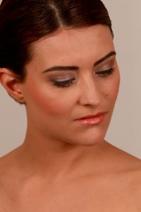 02-03-2014 ONDERWIJS: HAARLEMSE AKADEMIE VISAGIE OPLEIDING BRUID EN GALA MAKE UP FOTO SHOOT.
foto: Albert den Iseger