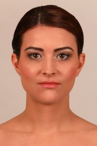 02-03-2014 ONDERWIJS: HAARLEMSE AKADEMIE VISAGIE OPLEIDING BRUID EN GALA MAKE UP FOTO SHOOT.
foto: Albert den Iseger