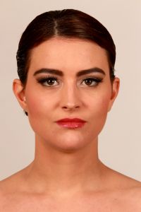 02-03-2014 ONDERWIJS: HAARLEMSE AKADEMIE VISAGIE OPLEIDING BRUID EN GALA MAKE UP FOTO SHOOT.
foto: Albert den Iseger