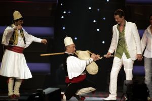 20-05-2006 SHOWBIZZ; EUROVISION SONG CONTEST 2006 ATHENE. 
foto: Albert den Isger