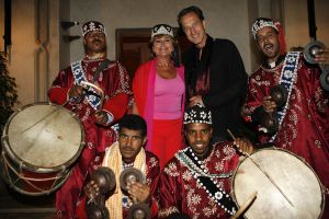 06-05-2006 SHOWBIZZ; RONALD KOLK GEEFT WAANZINNIGE MODE SHOW IN MARRAKECH MAROCCO. De kleine man geeft grote modeshow in Marrakech Marocco. 250 gasten genoten van een avond vol met mode,eten,drinken en gezelligheid In het Palais Mehdi een 5 sterren lokatie even buiten Marrakech.
foto: Albert den Iseger. 