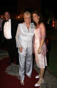 06-05-2006 SHOWBIZZ; RONALD KOLK GEEFT WAANZINNIGE MODE SHOW IN MARRAKECH MAROCCO. De kleine man geeft grote modeshow in Marrakech Marocco. 250 gasten genoten van een avond vol met mode,eten,drinken en gezelligheid In het Palais Mehdi een 5 sterren lokatie even buiten Marrakech. 
foto: Albert den Iseger.