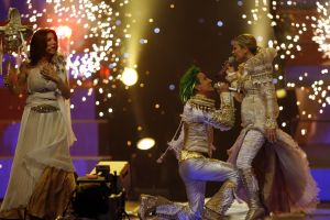 20-05-2006 SHOWBIZZ; EUROVISION SONG CONTEST 2006 ATHENE.
foto: Albert den Isger