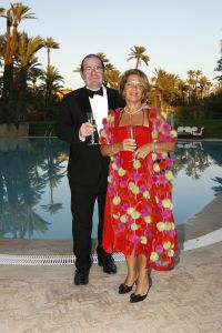 06-05-2006 SHOWBIZZ; RONALD KOLK GEEFT WAANZINNIGE MODE SHOW IN MARRAKECH MAROCCO. De kleine man geeft grote modeshow in Marrakech Marocco. 250 gasten genoten van een avond vol met mode,eten,drinken en gezelligheid In het Palais Mehdi een 5 sterren lokatie even buiten Marrakech. 
foto: Albert den Iseger.