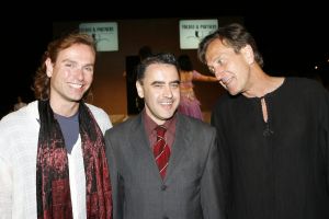 06-05-2006 SHOWBIZZ; RONALD KOLK GEEFT WAANZINNIGE MODE SHOW IN MARRAKECH MAROCCO. De kleine man geeft grote modeshow in Marrakech Marocco. 250 gasten genoten van een avond vol met mode,eten,drinken en gezelligheid In het Palais Mehdi een 5 sterren lokatie even buiten Marrakech. 
foto: Albert den Iseger.