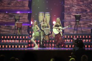 20-05-2006 SHOWBIZZ; EUROVISION SONG CONTEST 2006 ATHENE. 
foto: Albert den Isger