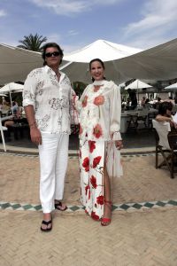 06-05-2006 SHOWBIZZ; RONALD KOLK GEEFT WAANZINNIGE MODE SHOW IN MARRAKECH MAROCCO. De kleine man geeft grote modeshow in Marrakech Marocco. 250 gasten genoten van een avond vol met mode,eten,drinken en gezelligheid In het Palais Mehdi een 5 sterren lokatie even buiten Marrakech. 
foto: Albert den Iseger.