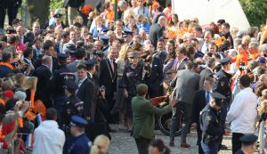 30-04-2011 KONINKLIJKHUIS: KONINGINNENDAG 2011 IN THORN. Met Koningin Beatrix, Prins Willem Alexander, Prinses Maxima,Prins Johan Friso,Prins Constantijn,Prinses Laurentien, Maurits,Marilene,Prins Bernhard,Annette,Pieter Christiaan,Floris.
foto: Albert den Iseger.