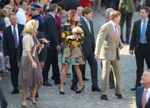 30-04-2011 KONINKLIJKHUIS: KONINGINNENDAG 2011 IN THORN. Met Koningin Beatrix, Prins Willem Alexander, Prinses Maxima,Prins Johan Friso,Prins Constantijn,Prinses Laurentien, Maurits,Marilene,Prins Bernhard,Annette,Pieter Christiaan,Floris.
foto: Albert den Iseger.