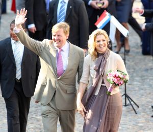 30-04-2011 KONINKLIJKHUIS: KONINGINNENDAG 2011 IN THORN. Met Koningin Beatrix, Prins Willem Alexander, Prinses Maxima,Prins Johan Friso,Prins Constantijn,Prinses Laurentien, Maurits,Marilene,Prins Bernhard,Annette,Pieter Christiaan,Floris.
foto: Albert den Iseger.