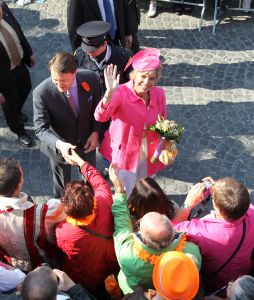 30-04-2011 KONINKLIJKHUIS: KONINGINNENDAG 2011 IN THORN. Met Koningin Beatrix, Prins Willem Alexander, Prinses Maxima,Prins Johan Friso,Prins Constantijn,Prinses Laurentien, Maurits,Marilene,Prins Bernhard,Annette,Pieter Christiaan,Floris.
foto: Albert den Iseger.