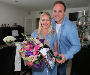 16-05-2018 SHOWBIZZ; FRANS EN MARISKA BAUER 10 JAAR GETROUWD.
foto: Albert den Iseger