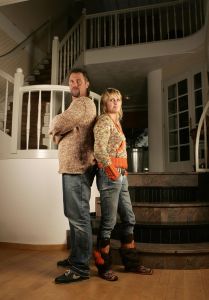 24-11-2005 SHOWBIZZ: JOHN EN INGE DE WOLF GAAN SCHEIDEN.De voormalige voetballer van Feyenoord gaat scheiden van zijn vrouw Inge. Een van de redenen was dat Rachel Hazes in hun prive leven een rol speelde. Het gehele verhaal staat deze week in de Prive.
foto: Albert den Iseger