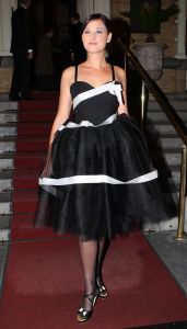 29-10-2009 SHOWBIZZ; STERREN STRAALDEN AAN DE HEMEL EN IN HET AMSTELHOTEL. De jaarlijkse Beau Monde awards werden weer uitgereikt in het Amstelhotel. Iedereen die maar IETS  is in de glamour wereld was op komen draven om het feestje mee te vieren. Grote winnaars werden Lieke van Lexmond- Kim Feenstra en Irene Moors.
foto: Albert den Iseger