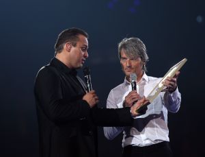 28-10-2011 SHOWBIZZ; FRANS BAUER VOOR DE 50ste KEER IN EEN VOL AHOY. Meer dan 14.000 fans genoten weer van een avondje Frans Bauer.
foto: Albert den Iseger.