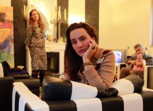 09-11-2010 SHOWBIZZ; MONA LIZA MACHADO TOONT DOCHTER MONICA LOUISE VAN ROB KAMPHUES.
foto: Albert den Iseger
