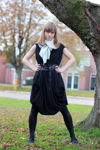 22-11-2012 SHOWBIZZ; LADY GAGA SHOPT IN HENGELO. Wereldster GaGa shopt in Hengelo. De jonge Hellen van Rees uit Hengelo maakte een wereldcreatie voor GAGA, die ze met veel plezier heeft gedragen. De jonge ontwerpster verteld uitgebreid in weekblad PRIVE haar ervaring om een creatie te maken voor een wereldster.
foto: Albert den Iseger.