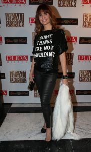12-11-2012 SHOWBIZZ; BEAU MONDE AWARDS 2012 IN AMSTELHOTEL. Vandaag werden de BEAU MONDE AWARDS 2012 uitgereikt in het Amstel hotel. Tout bekend Nederland hulde zich vanavond in zijn of haar mooiste outfit met GLITTER ROCK. Sylvie van der Vaart won de style award, Ylaonthe Sneijder-Cabau won de Cover Award, Nikki Plesssen kreeg de meeste stemmen voor de Leco Look Award en Leotien van Moorsel ontvang de Make over Award.
foto: Albert den Iseger.