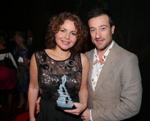26-11-2013 SHOWBIZZ; MUSICAL AWARDS GROTE WINNAAR IS... HIJ GELOOFT IN MIJ. Hij gelooft in mij is op met MUSICAL AWARDS GALA uitgeroepen tot de beste musical van het jaar. Iedereen die maar iets te betekenen had in deze wereld was aanwezig. De grote afwezigen waren de familie HAZES.
foto: Albert den Iseger