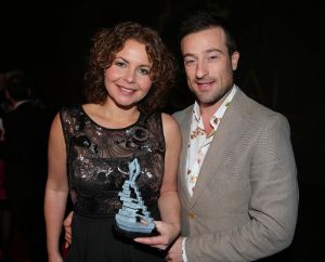 26-11-2013 SHOWBIZZ; MUSICAL AWARDS GROTE WINNAAR IS... HIJ GELOOFT IN MIJ. Hij gelooft in mij is op met MUSICAL AWARDS GALA uitgeroepen tot de beste musical van het jaar. Iedereen die maar iets te betekenen had in deze wereld was aanwezig. De grote afwezigen waren de familie HAZES.
foto: Albert den Iseger