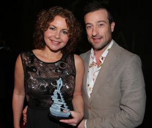 26-11-2013 SHOWBIZZ; MUSICAL AWARDS GROTE WINNAAR IS... HIJ GELOOFT IN MIJ. Hij gelooft in mij is op met MUSICAL AWARDS GALA uitgeroepen tot de beste musical van het jaar. Iedereen die maar iets te betekenen had in deze wereld was aanwezig. De grote afwezigen waren de familie HAZES.
foto: Albert den Iseger