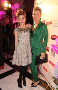 12-11-2013 SHOWBIZZ; BEAU MONDE AWARDS 2013. Winnaressen waren Nicolette van Dam-Toprak Yalciner-Daphne Deckers-Yvonne Coldeweijer. De BN ers waren weer massaal naar het Amstel hotel gekomen  om de mooiste dames en hun outfits te bewonderen. foto- Albert den Iseger .