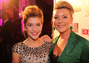 12-11-2013 SHOWBIZZ; BEAU MONDE AWARDS 2013. Winnaressen waren Nicolette van Dam-Toprak Yalciner-Daphne Deckers-Yvonne Coldeweijer. De BN ers waren weer massaal naar het Amstel hotel gekomen  om de mooiste dames en hun outfits te bewonderen. foto- Albert den Iseger .