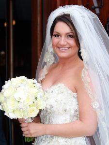 08-11-2013 SHOWBIZZ; SIENEKE PETERS TROUWDE HAAR GROTE LIEFDE JAN BAUM.
foto; Albert den Iseger