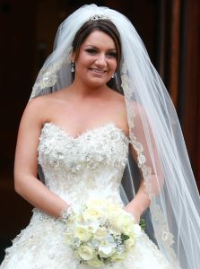 08-11-2013 SHOWBIZZ; SIENEKE PETERS TROUWDE HAAR GROTE LIEFDE JAN BAUM.
foto; Albert den Iseger