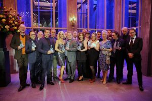 26-11-2013 SHOWBIZZ; MUSICAL AWARDS GROTE WINNAAR IS... HIJ GELOOFT IN MIJ. Hij gelooft in mij is op met MUSICAL AWARDS GALA uitgeroepen tot de beste musical van het jaar. Iedereen die maar iets te betekenen had in deze wereld was aanwezig. De grote afwezigen waren de familie HAZES.
foto: Albert den Iseger