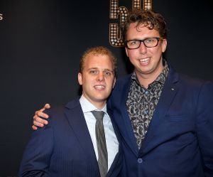 18-11-2014 SHOWBIZZ; ANDRE VAN DUIN OP ZIJN EIGEN GALA ANDRE VAN DUIN 50. Andre kreeg oa. de Frans Banninck penning van burgemeester Eberhard van der Laan. Vele gasten waren aanwezig op het gala voor Andre.
foto: Albert den Iseger