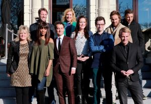 17-11-2014 SHOWBIZZ; PERSPRESENTATIE VAN WIE IS DE MOL IN 2014. De MAGIE van de MOL blijft na 15 jaar toch bestaan.Dit jaar doen mee: Martine Sandifort-Evelien Bosch-Marlijn weerdenburg-Margriet van der Linden-Rik van Westelaken-Viktot Brand-Carolina Dijkhuizen-Pieter Derks-Chris Zegers en Ajuad El Miloudi. presentator Art Rooijakkers.
foto: Albert den Iseger