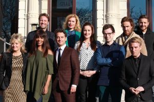 17-11-2014 SHOWBIZZ; PERSPRESENTATIE VAN WIE IS DE MOL IN 2014. De MAGIE van de MOL blijft na 15 jaar toch bestaan.Dit jaar doen mee: Martine Sandifort-Evelien Bosch-Marlijn weerdenburg-Margriet van der Linden-Rik van Westelaken-Viktot Brand-Carolina Dijkhuizen-Pieter Derks-Chris Zegers en Ajuad El Miloudi. presentator Art Rooijakkers.
foto: Albert den Iseger