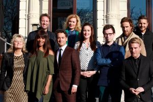 17-11-2014 SHOWBIZZ; PERSPRESENTATIE VAN WIE IS DE MOL IN 2014. De MAGIE van de MOL blijft na 15 jaar toch bestaan.Dit jaar doen mee: Martine Sandifort-Evelien Bosch-Marlijn weerdenburg-Margriet van der Linden-Rik van Westelaken-Viktot Brand-Carolina Dijkhuizen-Pieter Derks-Chris Zegers en Ajuad El Miloudi. presentator Art Rooijakkers.
foto: Albert den Iseger
