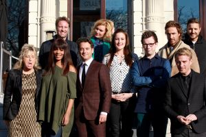 17-11-2014 SHOWBIZZ; PERSPRESENTATIE VAN WIE IS DE MOL IN 2014. De MAGIE van de MOL blijft na 15 jaar toch bestaan.Dit jaar doen mee: Martine Sandifort-Evelien Bosch-Marlijn weerdenburg-Margriet van der Linden-Rik van Westelaken-Viktot Brand-Carolina Dijkhuizen-Pieter Derks-Chris Zegers en Ajuad El Miloudi. presentator Art Rooijakkers.
foto: Albert den Iseger