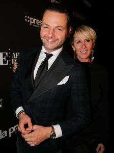 15-11-2014 SHOWBIZZ; LIFE AFTER FOOTBALL FASHION PLAYER AWARD 2014. Genomineerd waren NIGEL DE JONG-ELJERO ELIA EN RUUD BOYMANS. NIgel de Jong won de award en werd direct gefeliciteerd door zijn beeldschone vrouw Winonah de Jong. Het feest duurde tot 5 uur in de morgen. De lokatie HARBOUR CLUB AMSTERDAM.
foto: Albert den Iseger