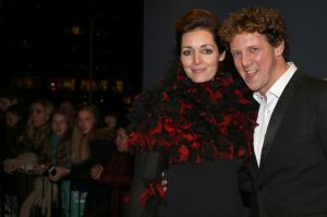 18-11-2014 SHOWBIZZ; ANDRE VAN DUIN OP ZIJN EIGEN GALA ANDRE VAN DUIN 50. Andre kreeg oa. de Frans Banninck penning van burgemeester Eberhard van der Laan. Vele gasten waren aanwezig op het gala voor Andre. foto: Albert den Iseger